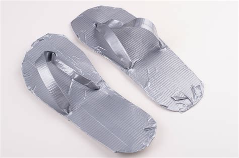 Duct Tape Flip Flops · How To Make A Sandal / Flip 